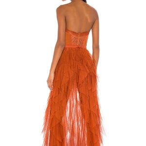 For Love and Lemons X Revolve Bustier Gown